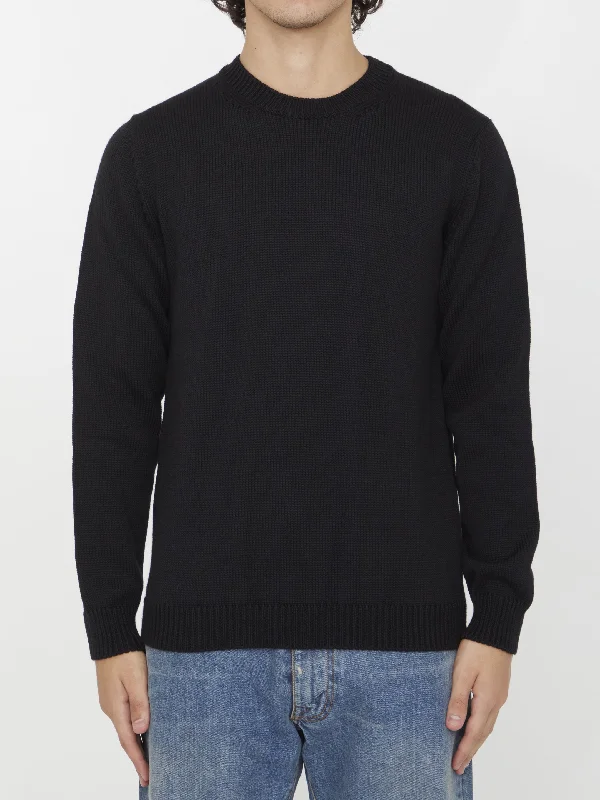 Merino Wool Jumper Silk Blend Satin Velvet