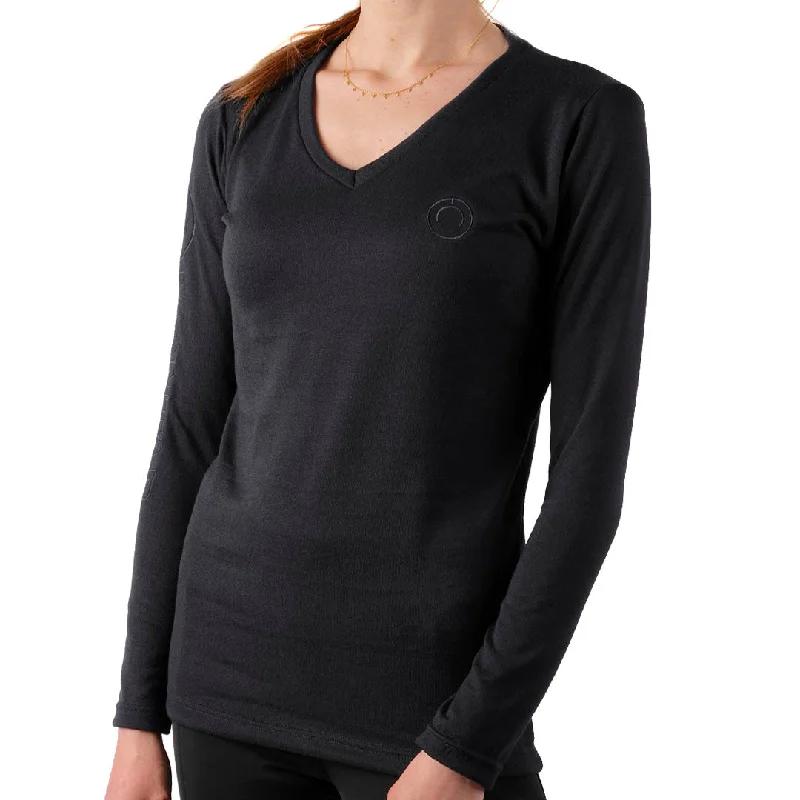 Montar June V-Neck Knitted Jumper Oversized Loose Flowy