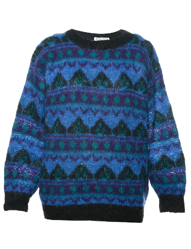 Multi-colour Jumper - M Lightweight Heavyweight Midweight