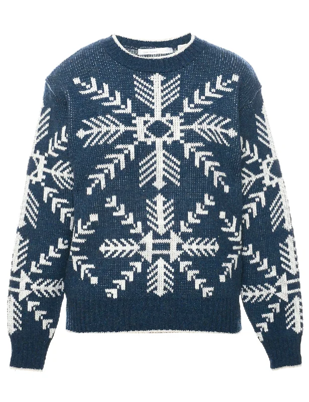 Nordic Jumper - M Slim Fit Regular Fit Oversized