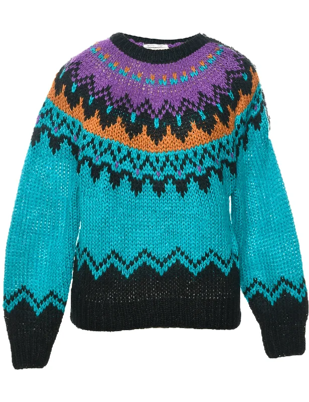 Nordic Jumper - S Sweater Knitwear Pullover