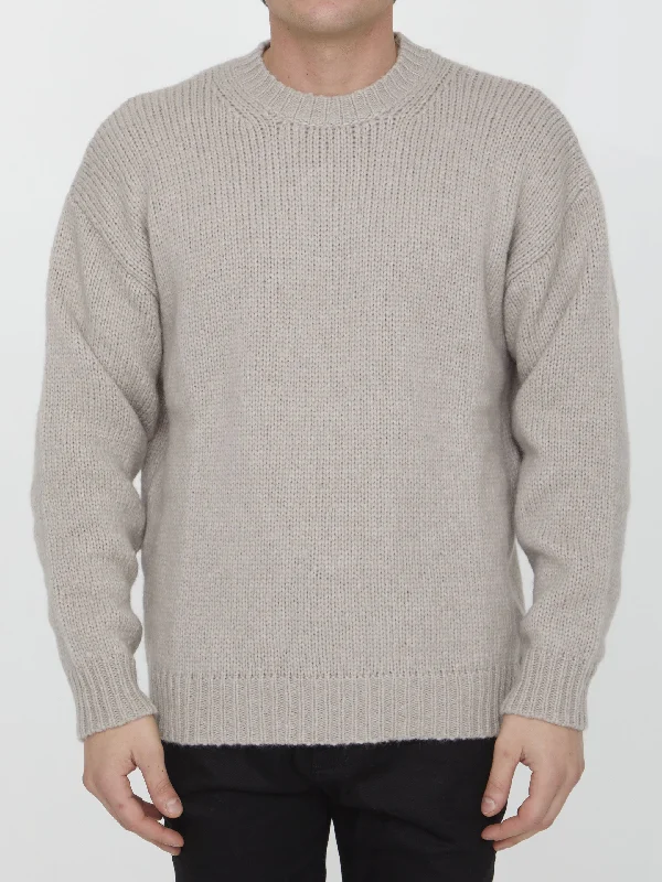 Alpaca Jumper Casual Formal Business