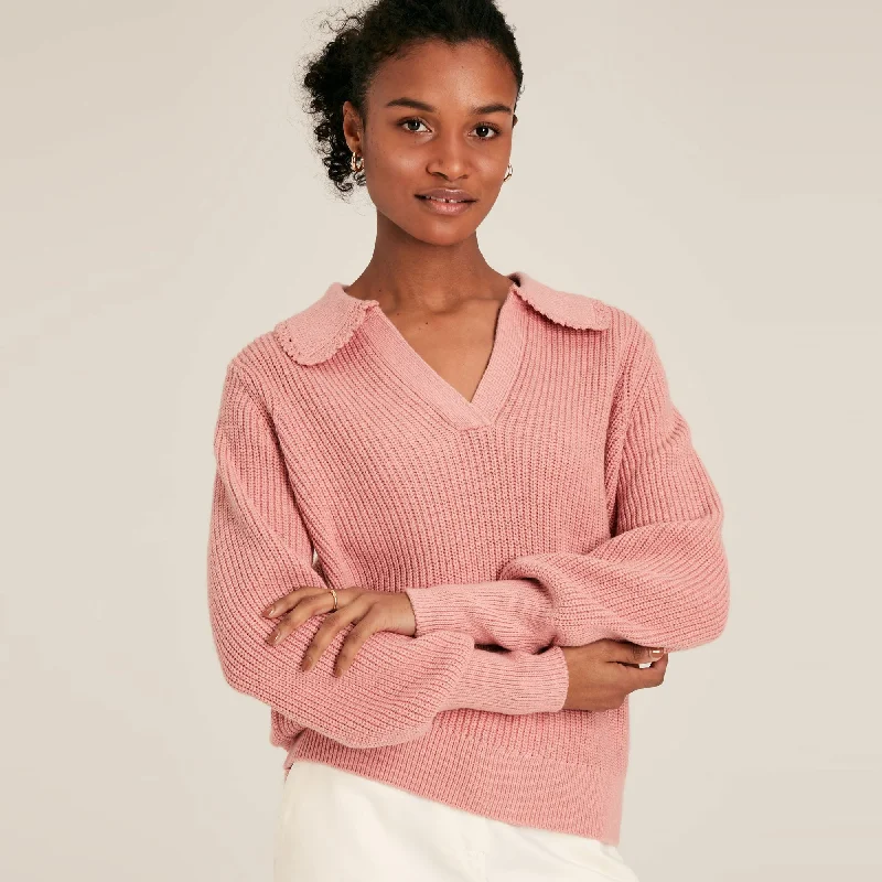 Joules Ladies Evangeline Crochet Jumper Welt Pockets Slit Pockets Flap Pockets