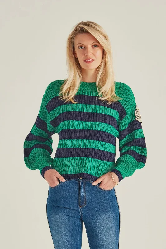 Lemon Tree- Fabiola Jumper Graphic Sweater Embroidered Appliqued
