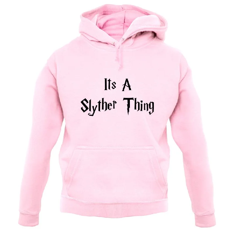 A Slyther Thing Unisex Hoodie Hoodie with Distressed Vintage Worn