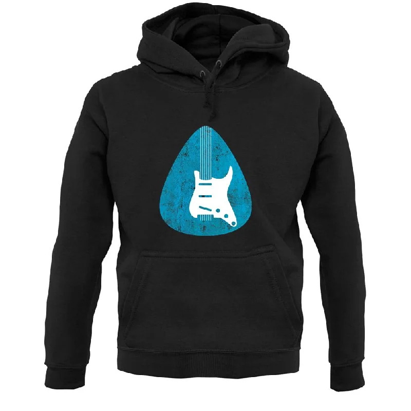 Guitar Pick Scratch Plate Unisex Hoodie Hoodie with Rolled Sleeves Casual Relaxed