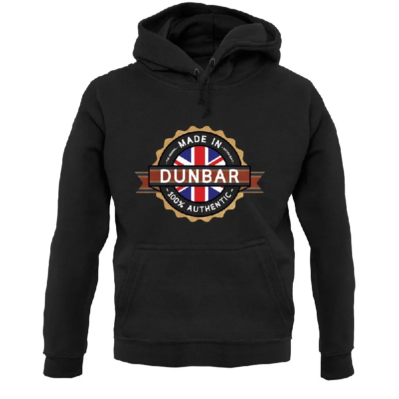 Made In Dunbar 100% Authentic Unisex Hoodie Hoodie with Print Artistic Unique