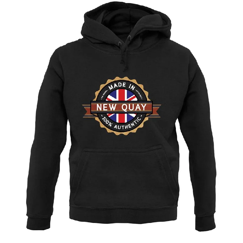 Made In Newquay 100% Authentic Unisex Hoodie Hoodie with Gradient Ombre Colorful