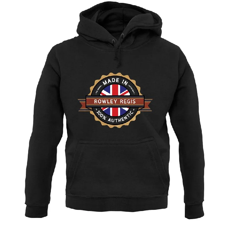 Made In Rowley Regis 100% Authentic Unisex Hoodie Hoodie with Fur Luxurious Winter