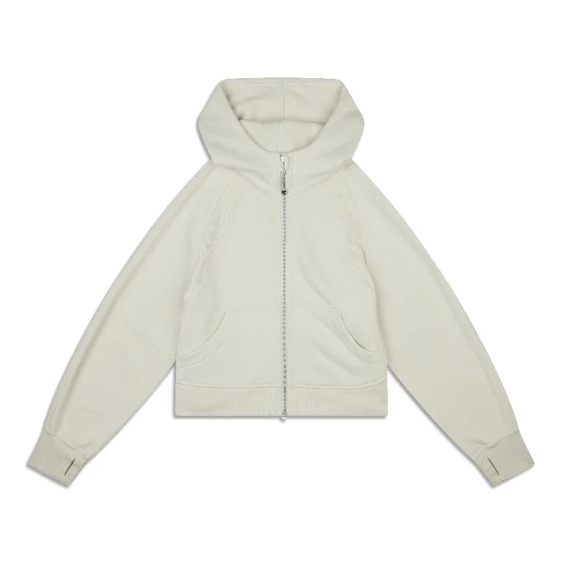 Scuba Oversized Full-Zip Hoodie - Resale Hoodie with Print Artistic Unique