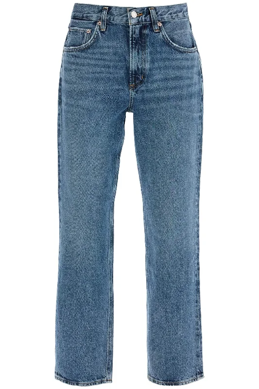 Vintage Effect Valen Jeans  - Blue Trendy Cut-Off Denim Shorts