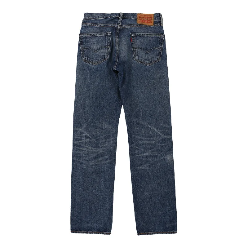 505 Levis Jeans - 30W UK 10 Dark Wash Cotton Trendy Skinny Fit Jeans
