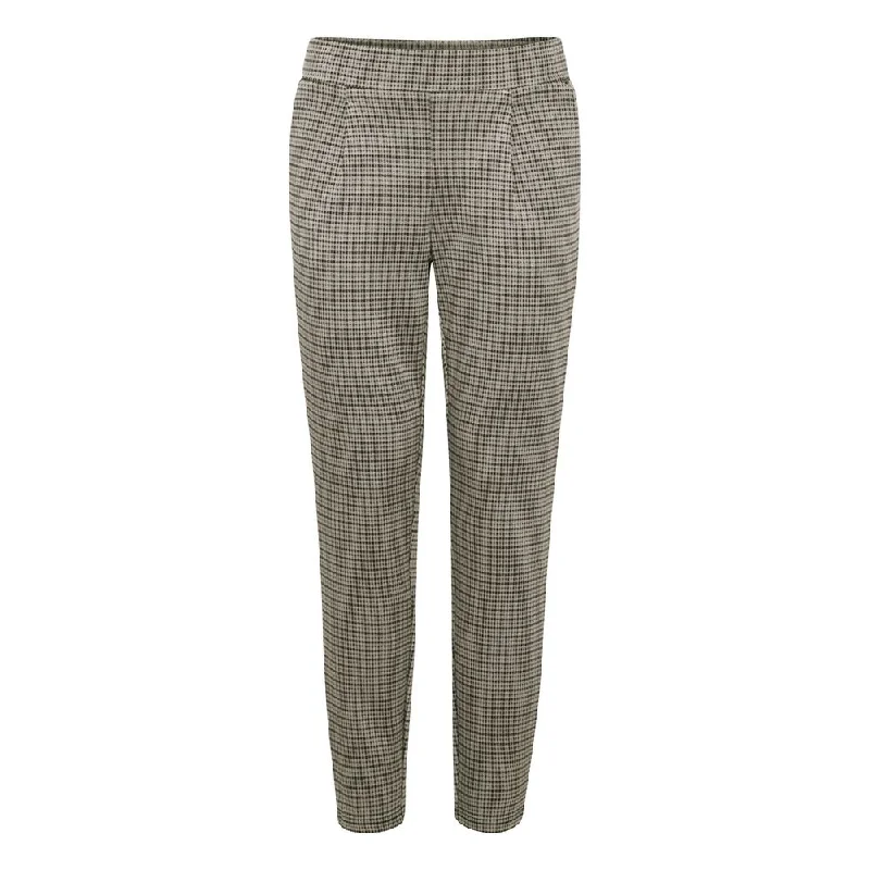 Beige Polyester Jeans & Pant Stylish Tapered Fit Jeans