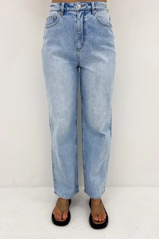High Baggy Jean Blue Rapture Trendy Bootcut High-Waisted Jeans