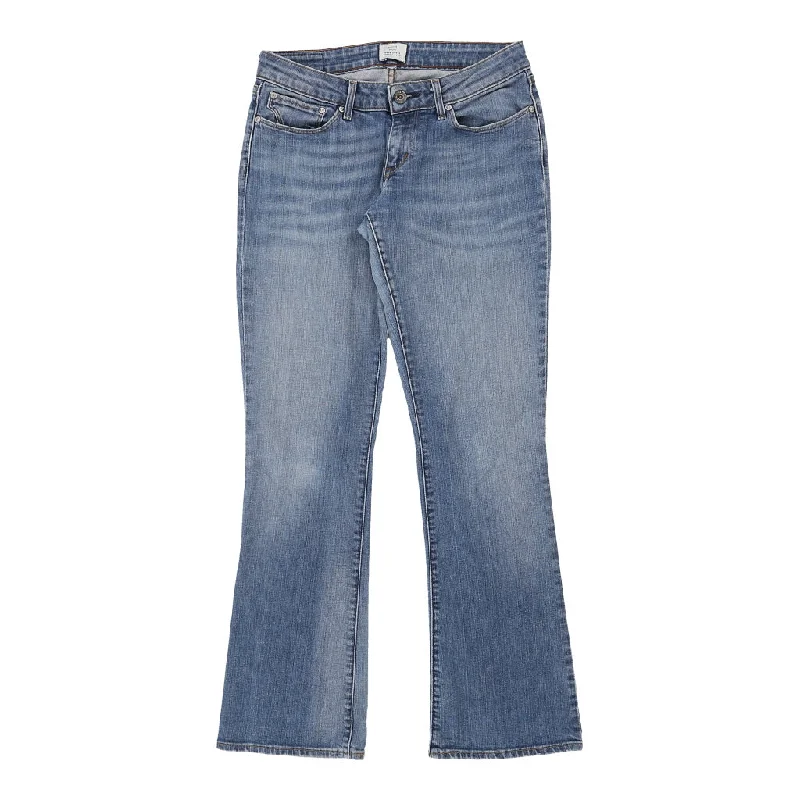 Levis Jeans - 28W UK 4 Blue Cotton Trendy Patchwork Denim Jeans