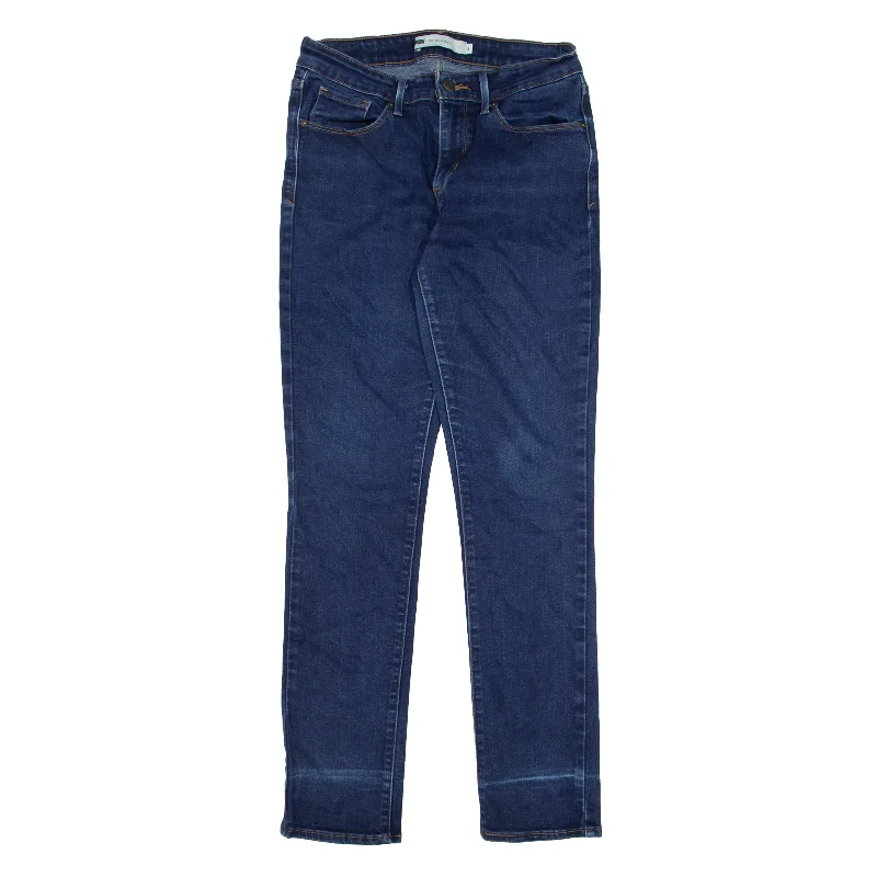 LEVI'S Mid Rise Jeans Blue Denim Slim Skinny Womens W26 L29 Comfortable Stretch Denim Jeans LEVI'S Mid Rise Jeans Blue Denim Slim Skinny Womens W26 L29 Comfortable Stretch Denim Jeans