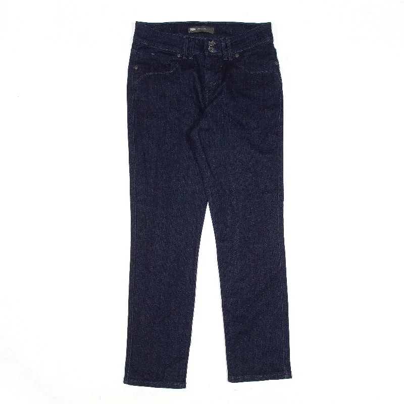 LEVI'S Mid Rise Jeans Blue Denim Slim Skinny Womens W27 L28 Cozy Relaxed Fit Jeans
