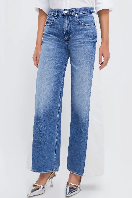 Vintage Wash and White Ramblin' Man Jean Trendy Classic Fit Jeans