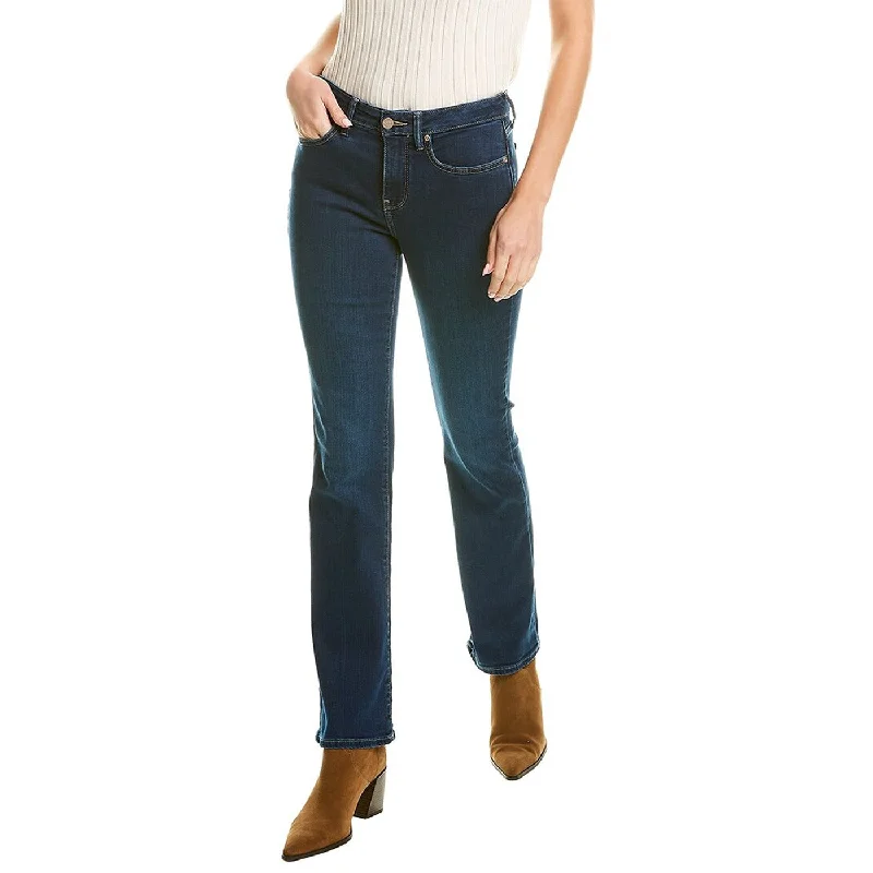 Blue Barbara Boot-Cut Jeans Stylish High-Waisted Denim