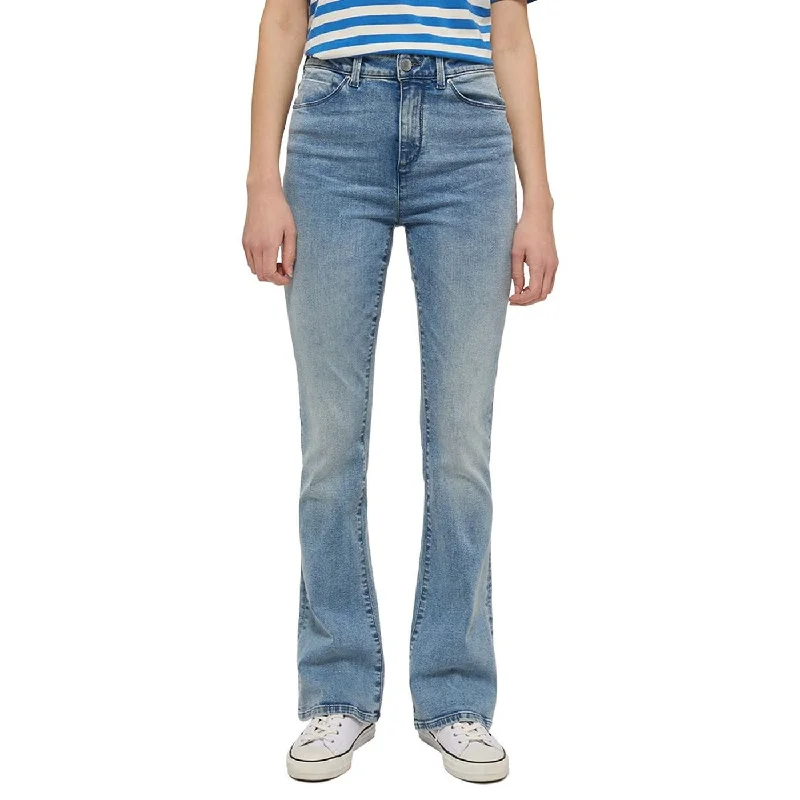 High Rise Skinny Flared Jeans Trendy Flared Leg Jeans