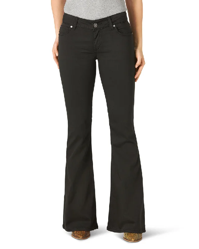 Women's Retro® Mae Mid-Rise Flare Jeans Trendy Skinny High-Waist Jeans