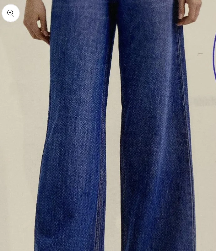WRANGLER WOMEN'S BAILEY HIGH RISE WIDE LEG JEAN 112359363 Trendy Plus Size Jeans