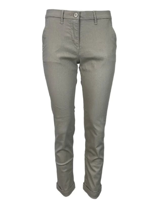 3X1 Women's Beige Lowrise Straight Pants #581 NWOTT 26 Soft Stretch Pants