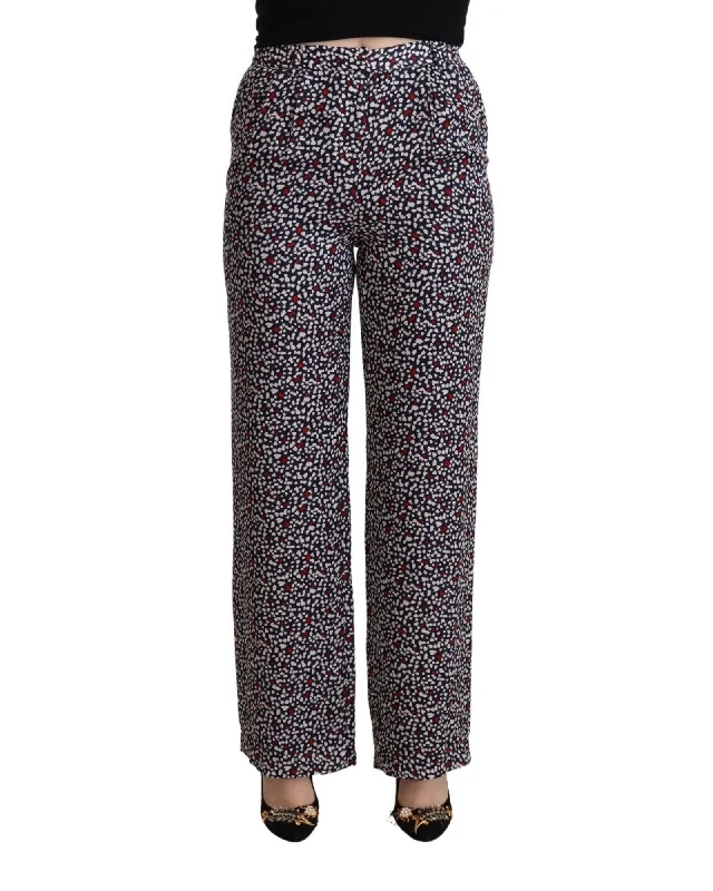 Michael Kors  Women's Printed Wide Leg Pants Fashionable Jogger Pants