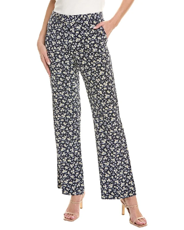 St. John Silk Suiting Pant Stylish Harem Pants
