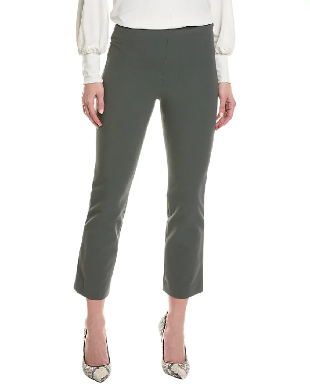 Vince High-Waist Crop Flare Pant Classic Straight Pants