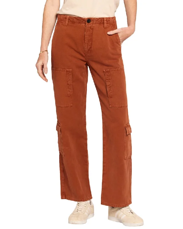 Current/Elliott The Commodore Pant Comfortable Denim Trousers