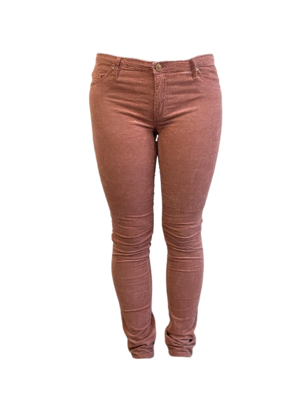 Maison Scotch Women's Pink Soft Low Rise Pants #792 NWT Modern Skinny Pants