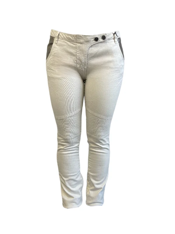 Maison Scotch Women's White Low Rise Zip Details Pants #850 31/32 NWT Cozy Fitted Pants Maison Scotch Women's White Low Rise Zip Details Pants #850 31/32 NWT Cozy Fitted Pants