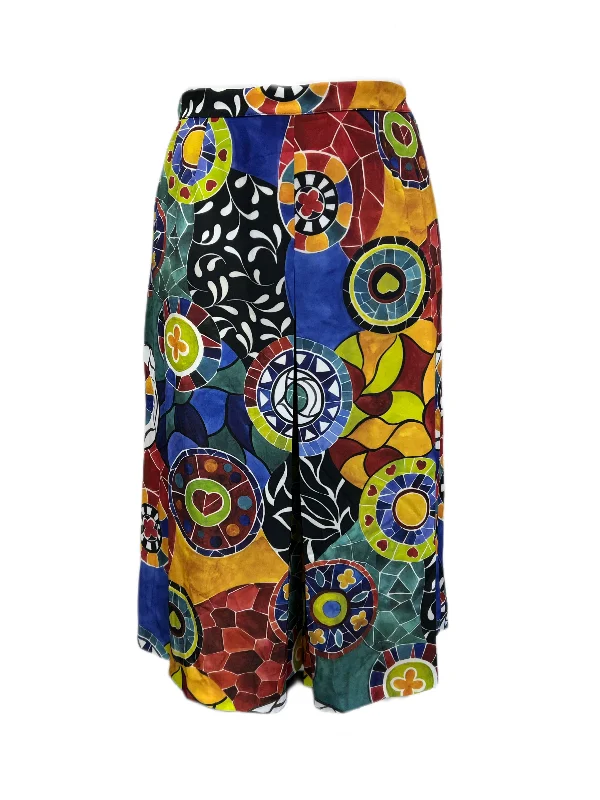 Marina Rinaldi Women's Multicolored Charlot Printed Wide Leg Pants Size 12W/21 Trendy Palazzo Pants Marina Rinaldi Women's Multicolored Charlot Printed Wide Leg Pants Size 12W/21 Trendy Palazzo Pants