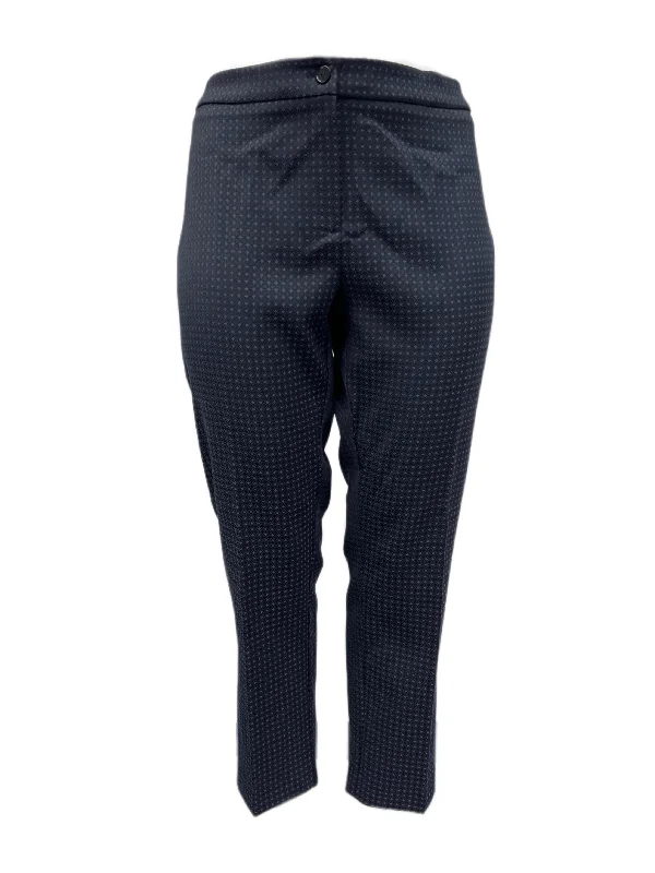 Marina Rinaldi Women's Nero Renato Low Rise Slim Pants Size 20W/29 NWT Trendy Wide-Leg Pants Marina Rinaldi Women's Nero Renato Low Rise Slim Pants Size 20W/29 NWT Trendy Wide-Leg Pants