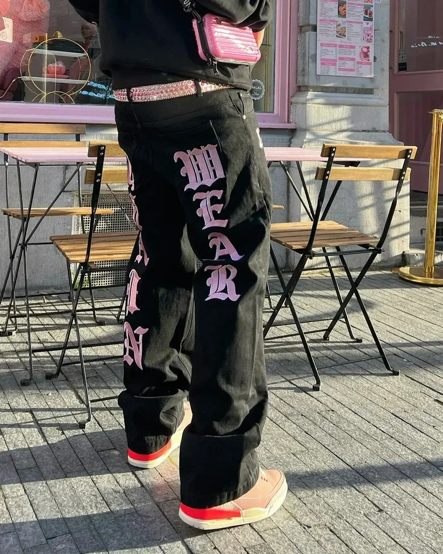 Pants Women Summer Ladies Y2k Full Skulls Drawstring Fashion Popular Preppy Korean Slim Fit Casual Pants Pants Women Summer Ladies Y2k Full Skulls Drawstring Fashion Popular Preppy Korean Slim Fit Casual Pants