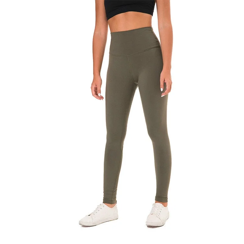 Classic Soft Hip Up Yoga Fitness Pants Women 4-Way Stretch Sport Tights Relaxed Linen Pants Classic Soft Hip Up Yoga Fitness Pants Women 4-Way Stretch Sport Tights Relaxed Linen Pants