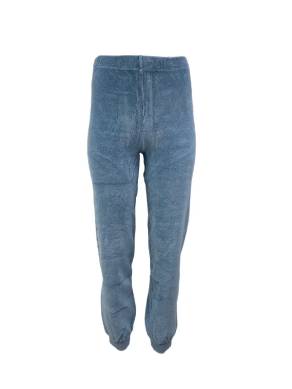 SUZIE KONDI Women's Chambray Velour Slim Track Pants #FW19 XS NWT Classic Bootcut Trousers SUZIE KONDI Women's Chambray Velour Slim Track Pants #FW19 XS NWT Classic Bootcut Trousers