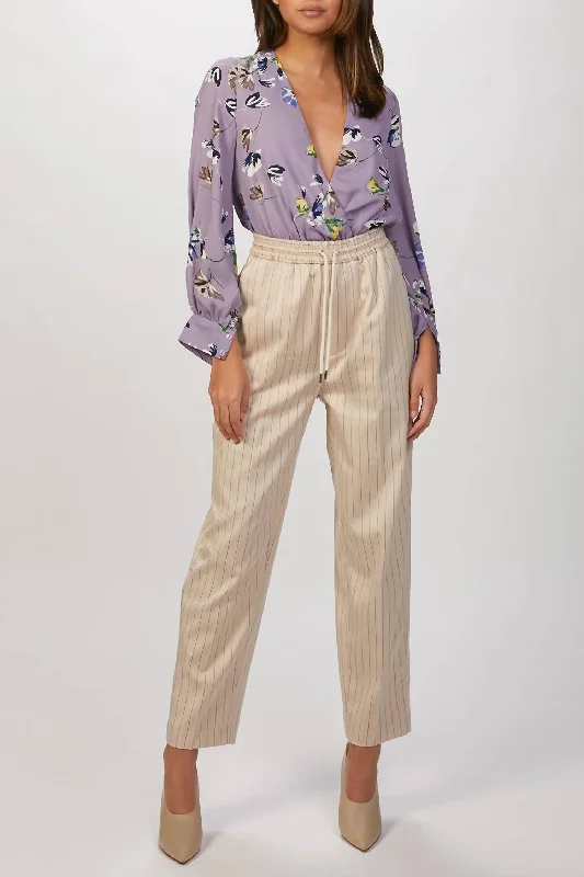 Tokat Pant In Ivory Soft Stretch Pants