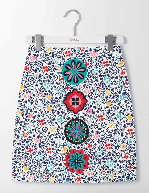 Katrina Skirt linen skirt natural