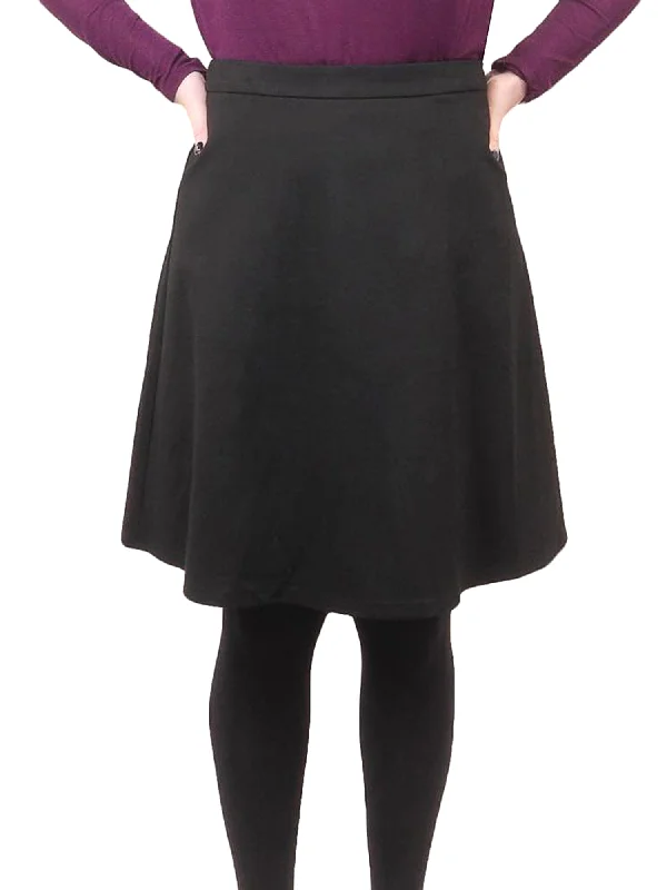 Amelie A-Line Ponte 23" Skirt cashmere skirt fine