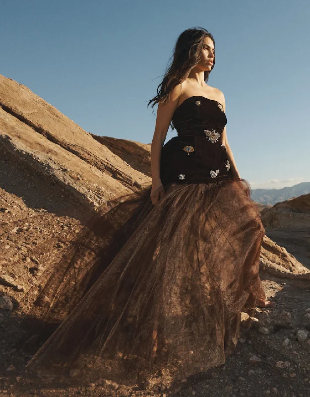 CELESTIAL TULLE SKIRT boho skirt vibe