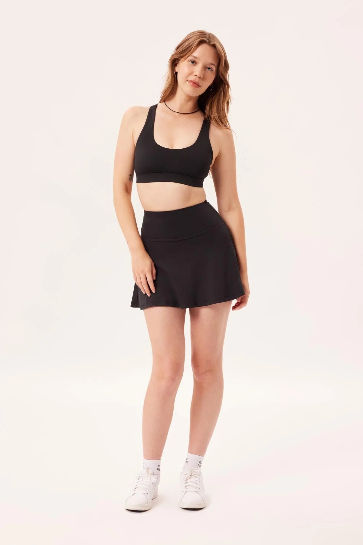 float skort - flounce lace skirt romantic