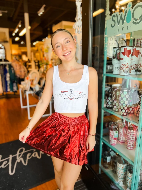 Glow Girl Skort ruffled skirt detail