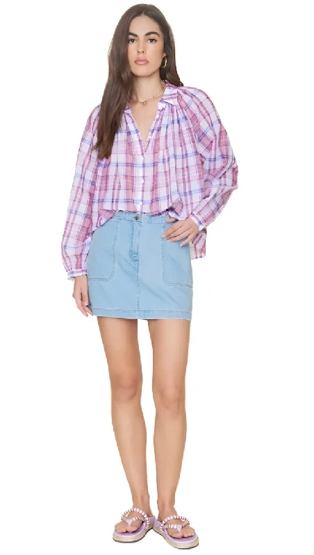 Skylar Skirt leather skirt sleek