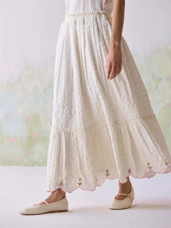 Sonnets of Love Skirt cashmere skirt rich
